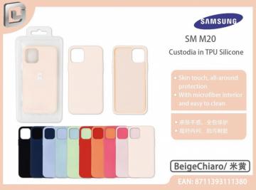 COVER IN TPU SILICONE COVER MANIA PER SAMSUNG M20