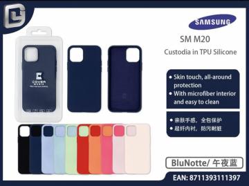 COVER IN TPU SILICONE COVER MANIA PER SAMSUNG M20