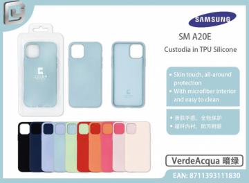 COVER IN TPU SILICONE COVER MANIA PER SAMSUNG A20E