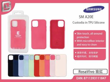 COVER IN TPU SILICONE COVER MANIA PER SAMSUNG A20E