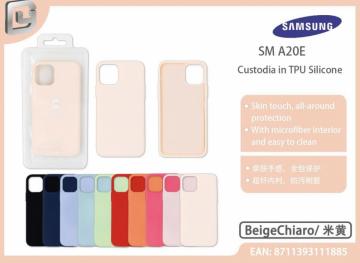 COVER IN TPU SILICONE COVER MANIA PER SAMSUNG A20E