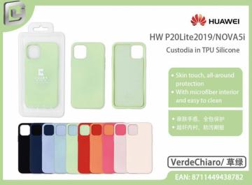 Cover in TPU silicone cover mania per huawei p20 lite 2019