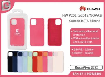 Cover in TPU silicone cover mania per huawei p20 lite 2019