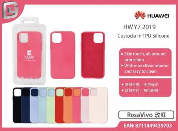 COVER IN TPU SILICONE COVER MANIA PER HUAWEI Y7 2019