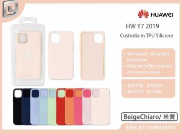 COVER IN TPU SILICONE COVER MANIA PER HUAWEI Y7 2019