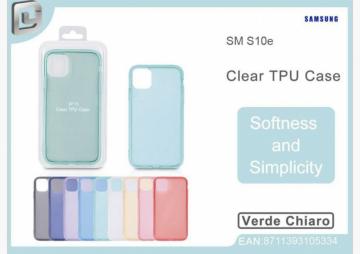 COVER PER SAMSUNG S10E CLEAR TPU CASE