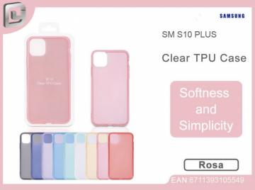 COVER PER SAMSUNG S10 PLUS CLEAR TPU CASE