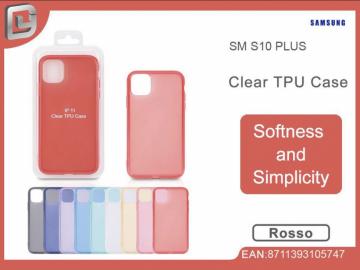 COVER PER SAMSUNG S10 PLUS CLEAR TPU CASE