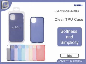 COVER PER SAMSUNG A20/A30/M10 CLEAR TPU CASE