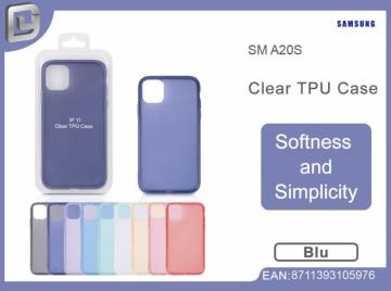 COVER PER SAMSUNG A20S CLEAR TPU CASE