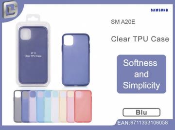 COVER PER SAMSUNG A20E CLEAR TPU CASE