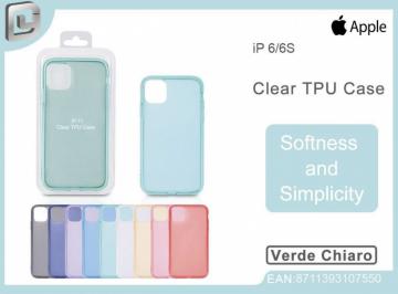 COVER PER IPHONR 6G/6S CLEAR TPU CASE