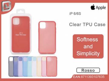 COVER PER IPHONR 6G/6S CLEAR TPU CASE