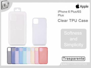 COVER PER IPHONE 6 PLUS/6S PLUS CLEAR TPU CASE