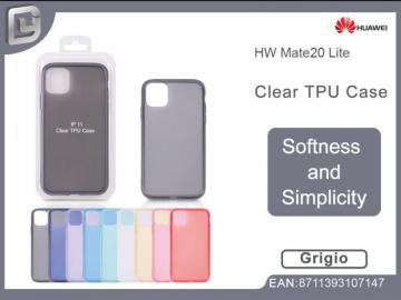 COVER PER HUAWEI MATE 20 LITE CLEAR TPU CASE