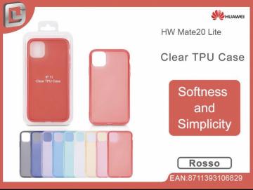 COVER PER HUAWEI MATE 20 LITE CLEAR TPU CASE