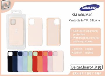 COVER IN TPU SILICONE COVER MANIA PER SAMSING A60/M40