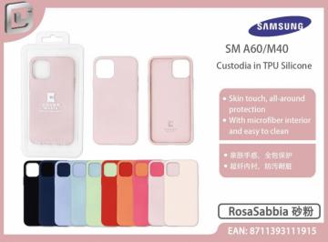 COVER IN TPU SILICONE COVER MANIA PER SAMSING A60/M40