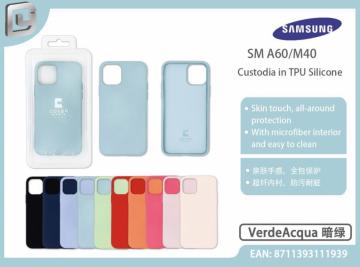 COVER IN TPU SILICONE COVER MANIA PER SAMSING A60/M40