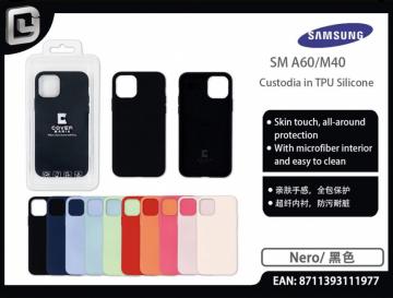 COVER IN TPU SILICONE COVER MANIA PER SAMSING A60/M40
