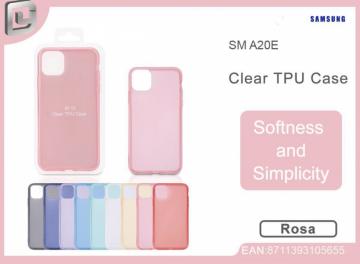 COVER PER SAMSUNG A20E CLEAR TPU CASE