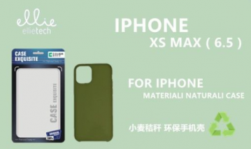 ELLIE IPHONE XS MAX 6.5 MATERIAL NATURALI COVER