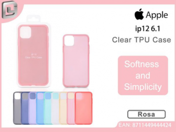 COVER PER IPHONE 12 PRO 6.1 CLEAR TPU CASE