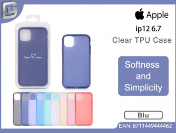 COVER PER IPHONE 12 PRO MAX 6.7 CLEAR TPU CASE