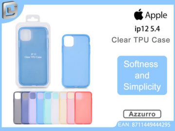 COVER PER IPHONE 12 5.4 CLEAR TPU CASE