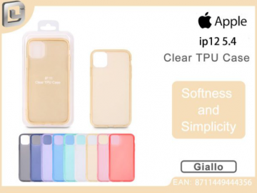 COVER PER IPHONE 12 5.4 CLEAR TPU CASE