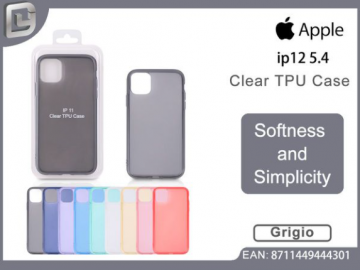 COVER PER IPHONE 12 5.4 CLEAR TPU CASE