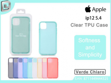 COVER PER IPHONE 12 5.4 CLEAR TPU CASE