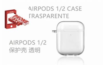 CUSTODIA AIRPODS TPU TRASPARENTE