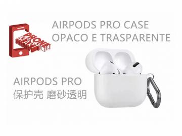 CUSTODIA AIRPODS PRO TPU SEMIPERMEABILE OPACO