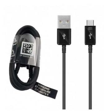 Samsung Micro USB Cable 1.2mt EP-DG925UBE for Galaxy S6 Line Black | Bulk