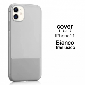 cover ita custodia in silicone traslucido per iphone 11 6.1"