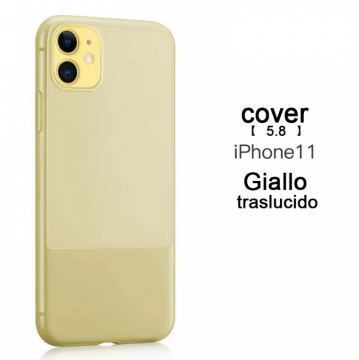 cover ita custodia in silicone traslucido per iphone 11 pro 5.8”