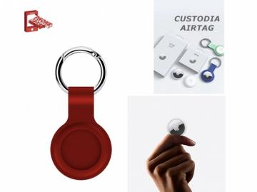 CUSTODIA PER GLI AIRTAG CON GANCIO A METALLO
