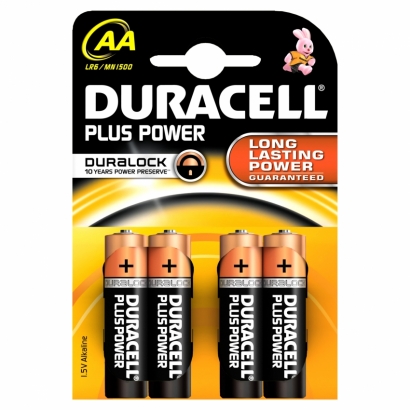Duracell batteria stilo AA lr6 mn1500 4pz