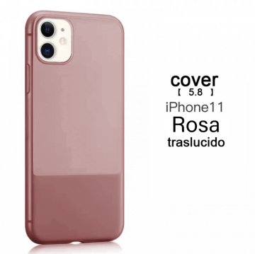 cover ita custodia in silicone traslucido per iphone 11 pro 5.8”