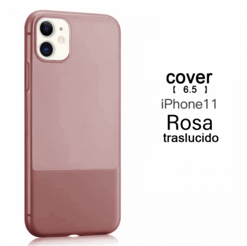 cover ita custodia in silicone traslucido per iphone 11 pro max 6.5"