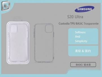 CUSTODIA TPU BASIC TRASPARENTE SAMSUNG S20 ULTRA