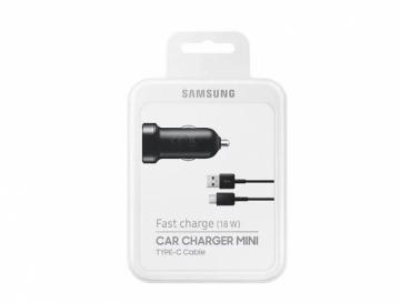 Samsung LN930 caricatore da auto mini + cavo type-c fast charge18W 2a Blister