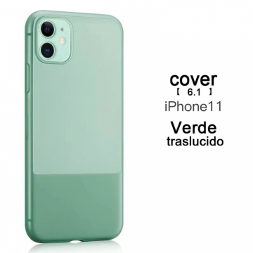 cover ita custodia in silicone traslucido per iphone 11 6.1"