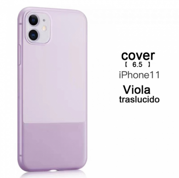 cover ita custodia in silicone traslucido per iphone 11 pro max 6.5"